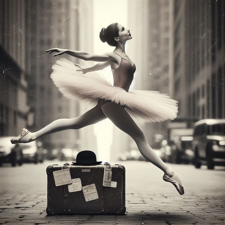 #PinkTutuBlogNYC Monday 2027-11-01 she danced in New York City