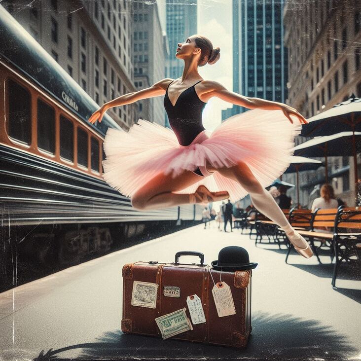 #PinkTutuBlogNYC Monday 2027-11-29 she danced in New York City