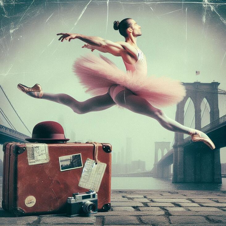 #PinkTutuBlogNYC Monday 2027-12-13 she danced in New York City