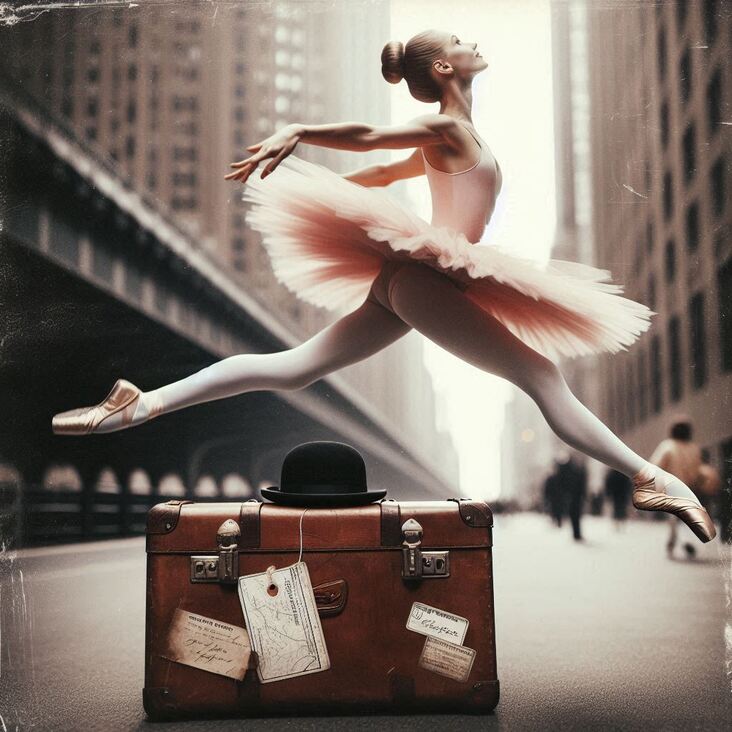 #PinkTutuBlogNYC Monday 2028-01-03 she danced in New York City