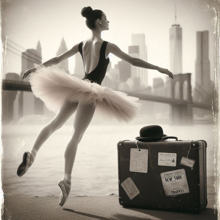 #PinkTutuBlogNYC Monday 2028-02-14 she danced in New York City