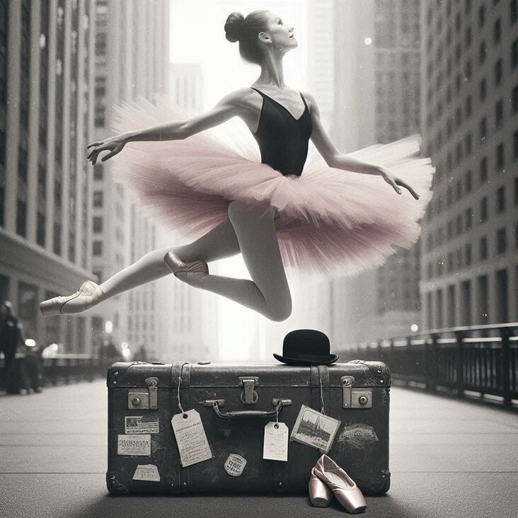 #PinkTutuBlogNYC Monday 2028-03-20 she danced in New York City