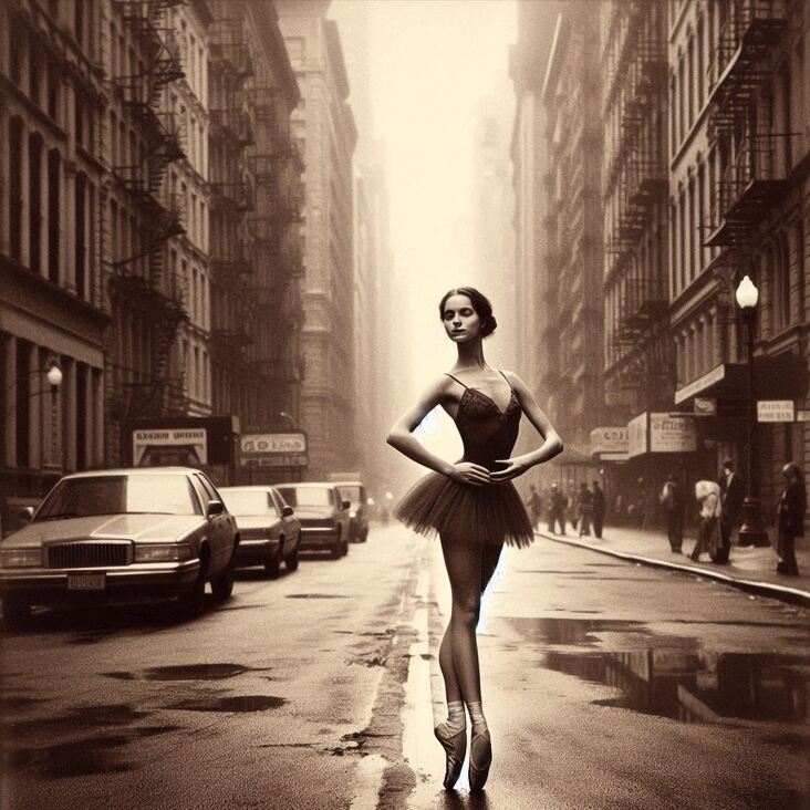 #PinkTutuBlogNYC Monday 2028-03-27 she danced in New York City