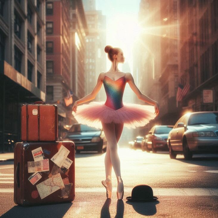 #PinkTutuBlogNYC Monday 2028-04-24 she danced in New York City