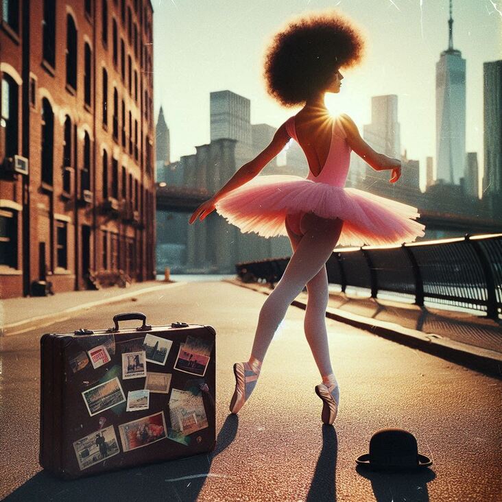 #PinkTutuBlogNYC Monday 2028-05-08 she danced in New York City
