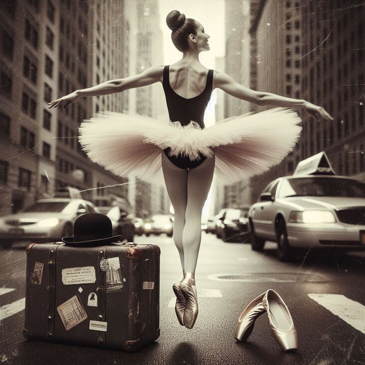 #PinkTutuBlogNYC Monday 2028-06-05 she danced in New York City