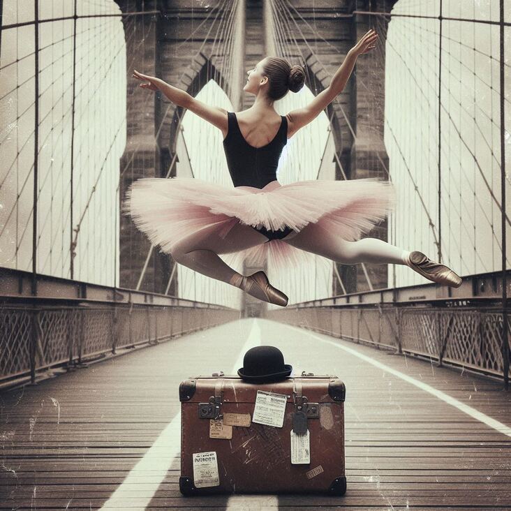 #PinkTutuBlogNYC Monday 2028-07-24 she danced in New York City