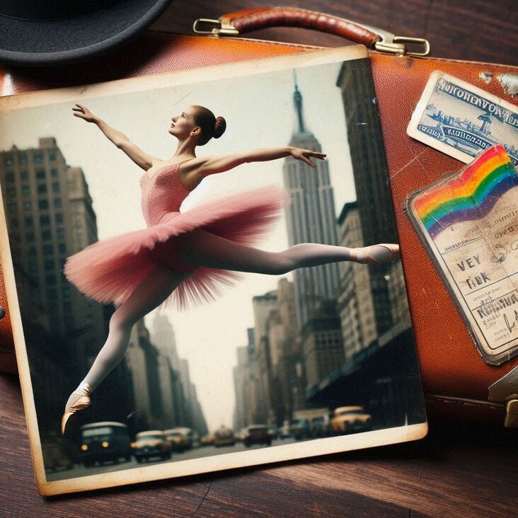 #PinkTutuBlogNYC Monday 2028-08-21 she danced in New York City