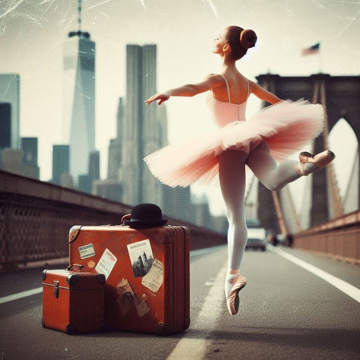 #PinkTutuBlogNYC Monday 2028-08-28 she danced in New York City