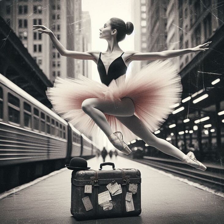 #PinkTutuBlogNYC Monday 2028-09-04 she danced in New York City