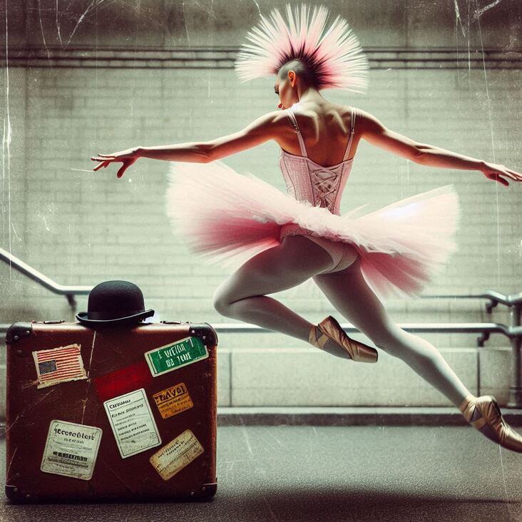 #PinkTutuBlogNYC Monday 2028-09-11 she danced in New York City
