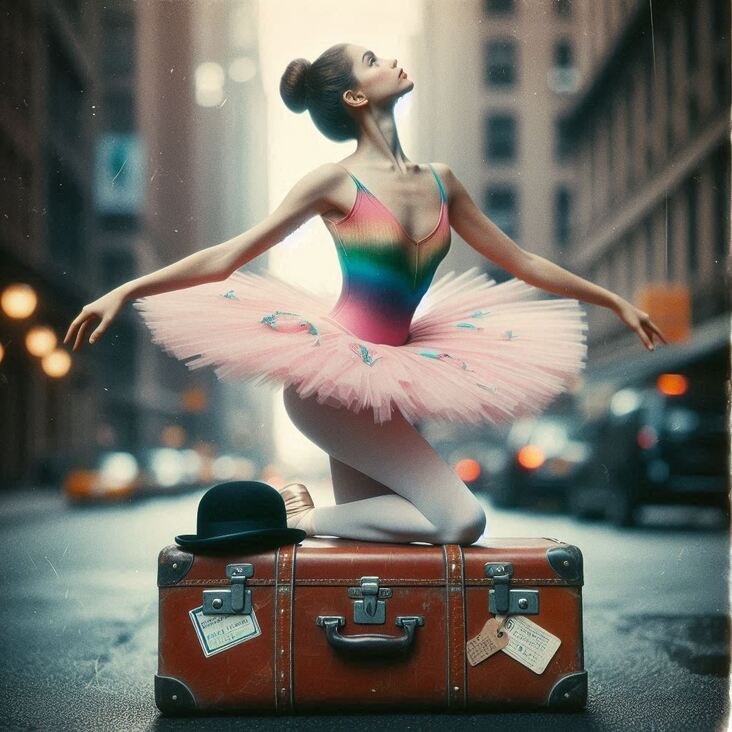 #PinkTutuBlogNYC Monday 2028-10-23 she danced in New York City