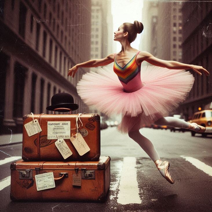 #PinkTutuBlogNYC Monday 2028-10-30 she danced in New York City
