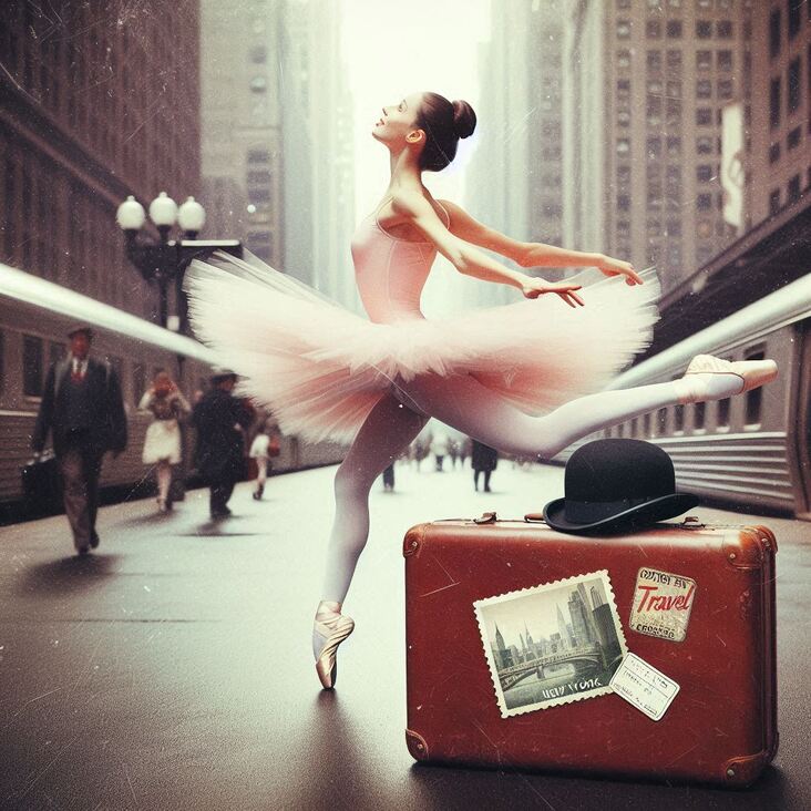 #PinkTutuBlogNYC Monday 2029-01-01 she danced in New York City
