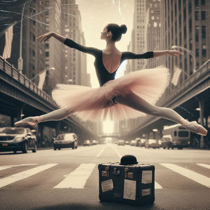 #PinkTutuBlogNYC Monday 2029-03-19 she danced in New York City