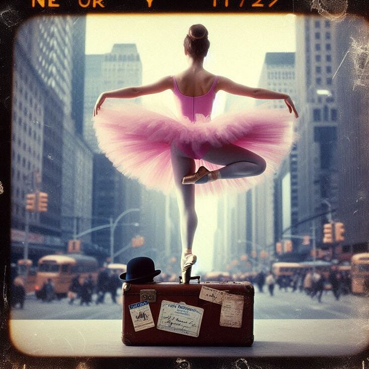 #PinkTutuBlogNYC Monday 2029-05-14 she danced in New York City