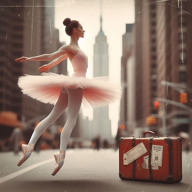 #PinkTutuBlogNYC Monday 2029-07-02 she danced in New York City