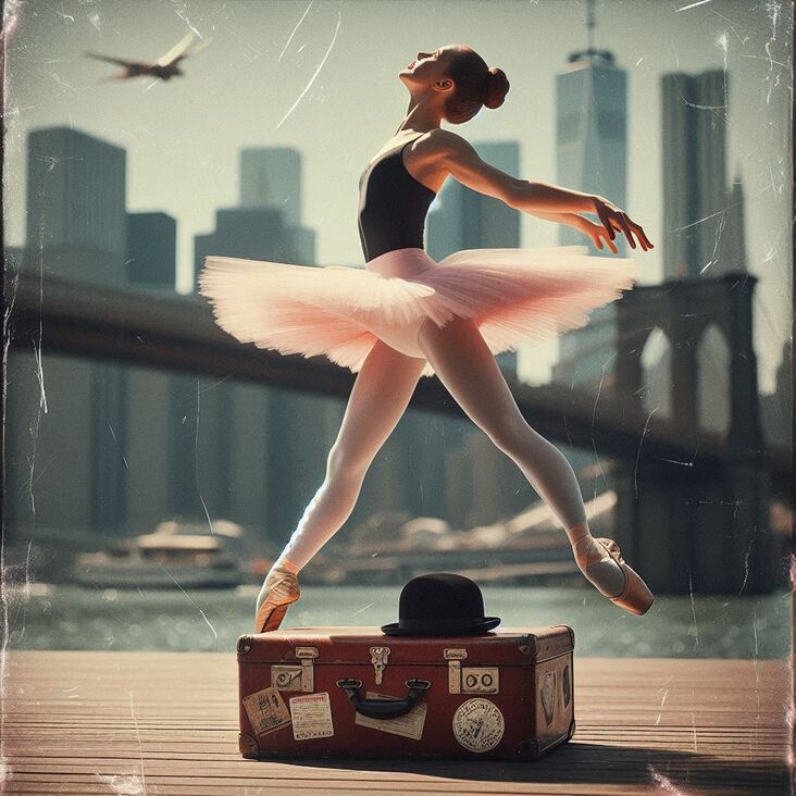 #PinkTutuBlogNYC Monday 2029-10-01 she danced in New York City