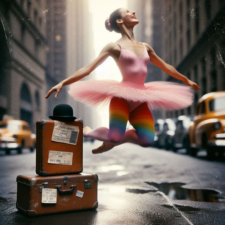 #PinkTutuBlogNYC Monday 2029-11-19 she danced in New York City