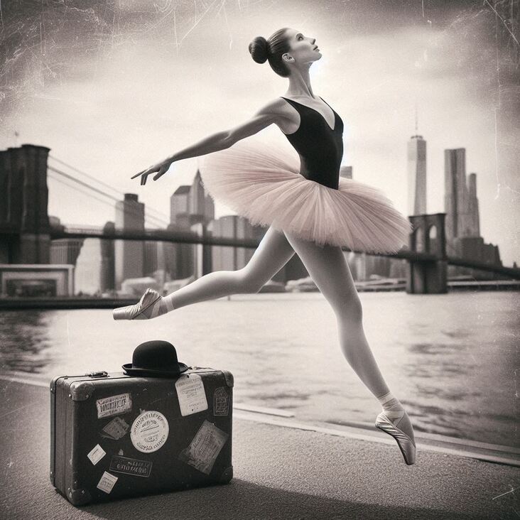 #PinkTutuBlogNYC Monday 2029-12-31 she danced in New York City