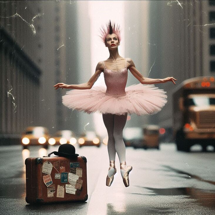 #PinkTutuBlogNYC Monday 1995-11-13 she danced in New York City