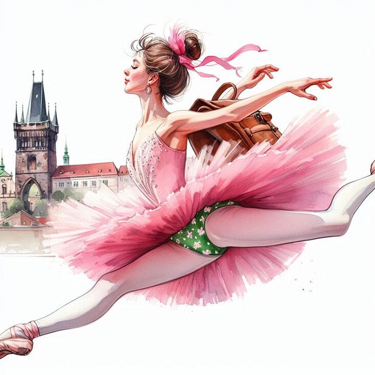 #PinkTutuPrague Ballet in Prague 2014-08-06