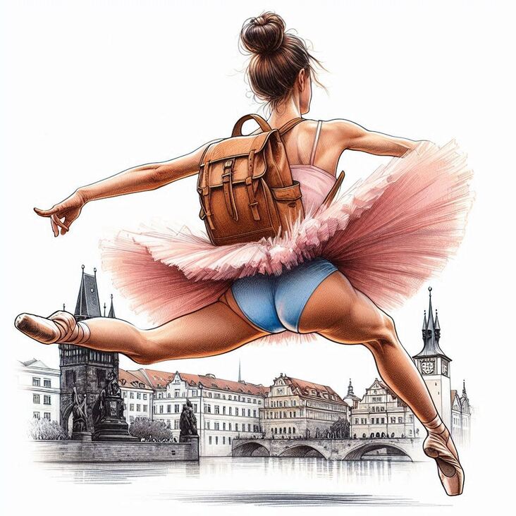 #PinkTutuPrague Ballet in Prague 2014-08-06