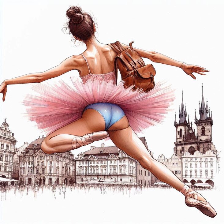 #PinkTutuPrague Ballet in Prague 2014-08-13