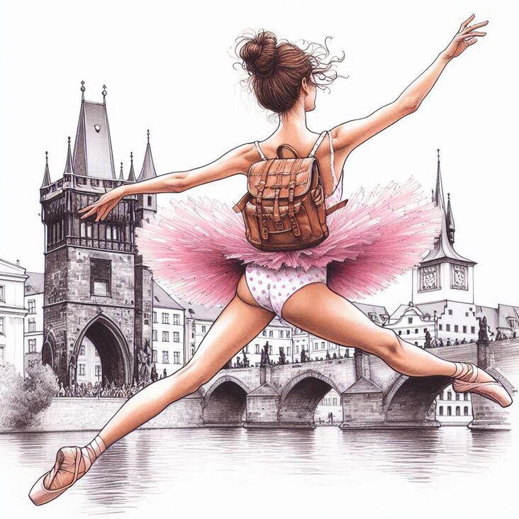 #PinkTutuPrague Ballet in Prague 2015-08-05