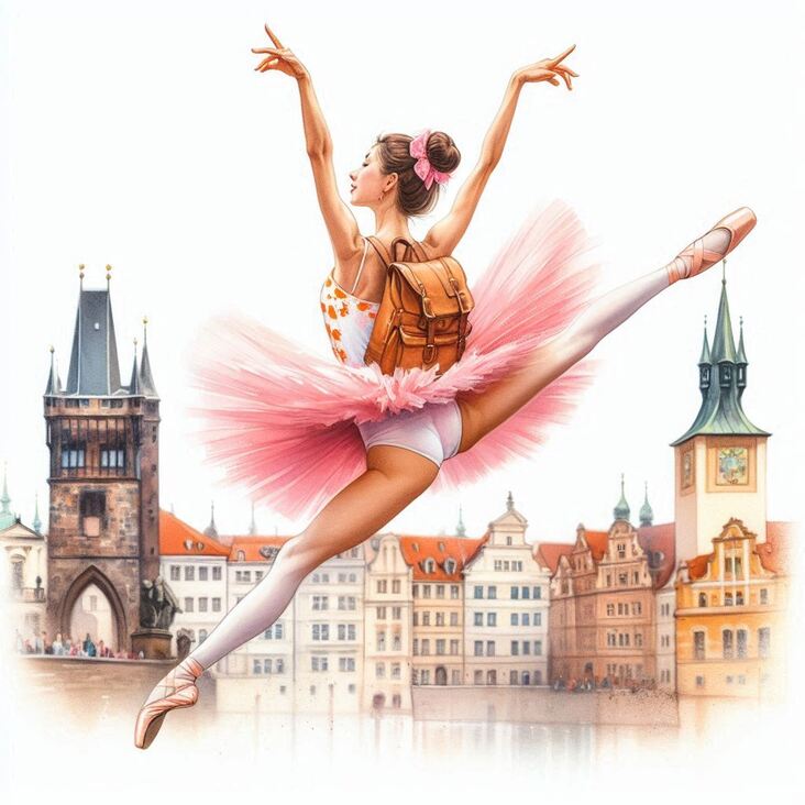 #PinkTutuPrague Ballet in Prague 2015-08-12