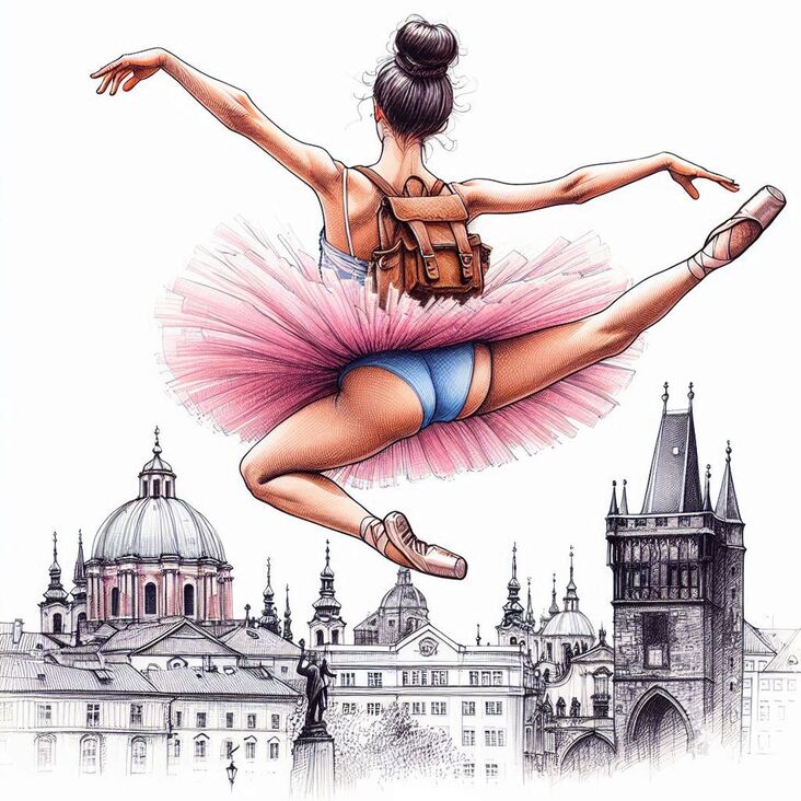 #PinkTutuPrague Ballet in Prague 2015-09-23