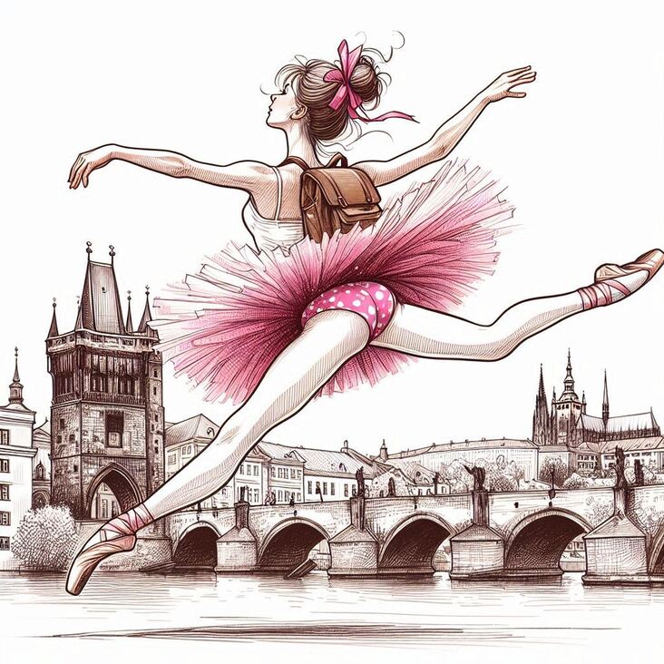 #PinkTutuPrague Ballet in Prague 2015-08-12