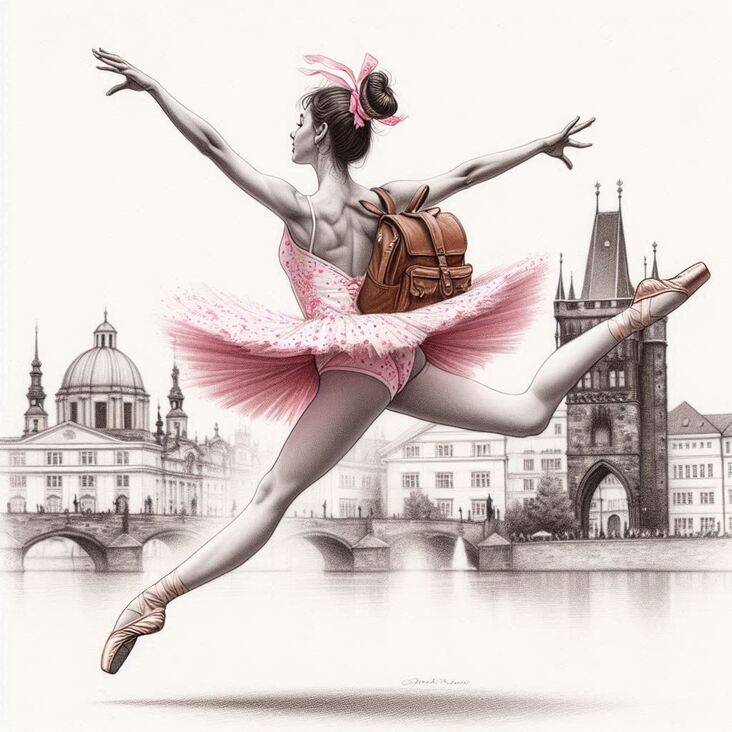 #PinkTutuPrague Ballet in Prague 2015-08-19