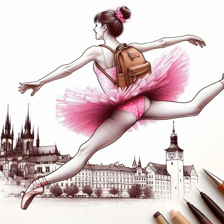 #PinkTutuPrague Ballet in Prague 2016-03-09