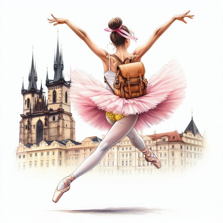 #PinkTutuPrague Ballet in Prague 2016-03-16