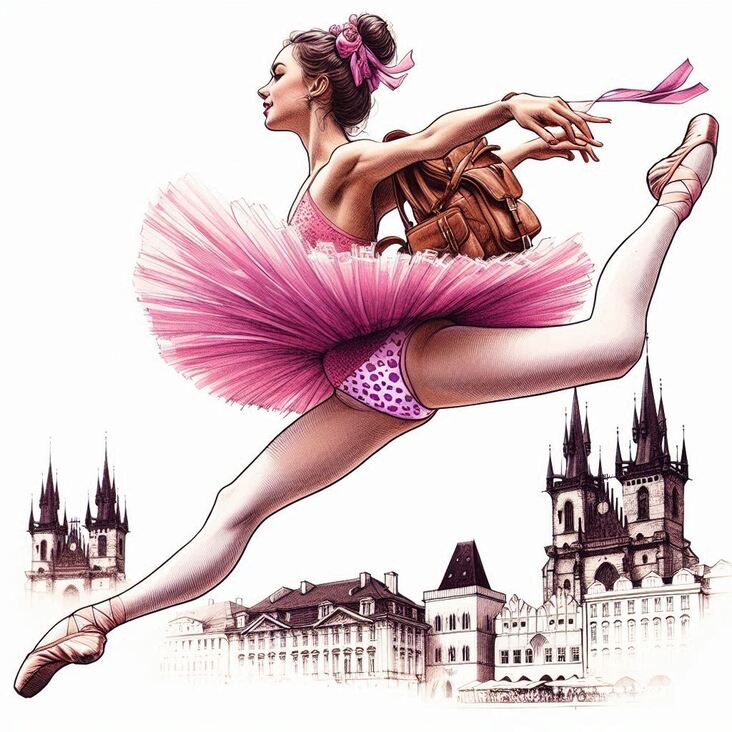 #PinkTutuPrague Ballet in Prague 2016-07-20