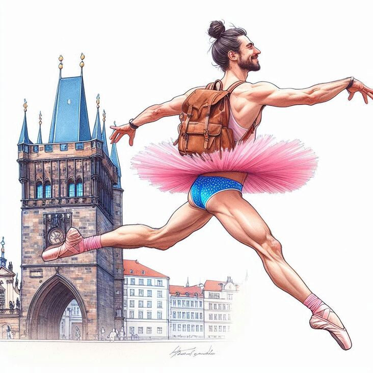 #PinkTutuPrague Ballet in Prague 2016-09-21