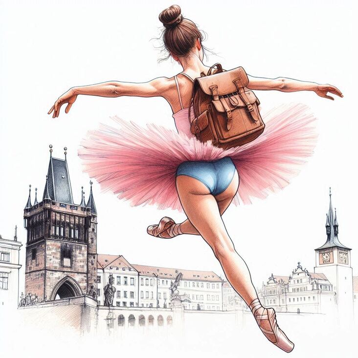 #PinkTutuPrague Ballet in Prague 2016-09-14