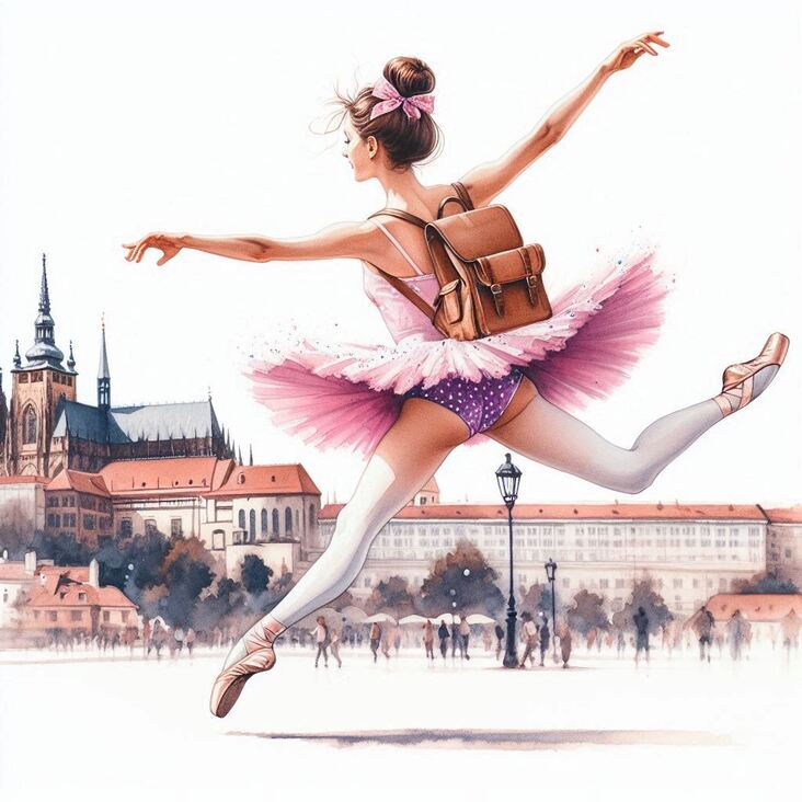 #PinkTutuPrague Ballet in Prague 2017-03-15