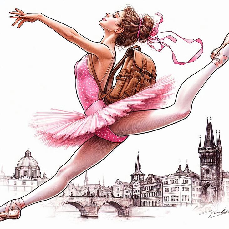 #PinkTutuPrague Ballet in Prague 2017-09-20