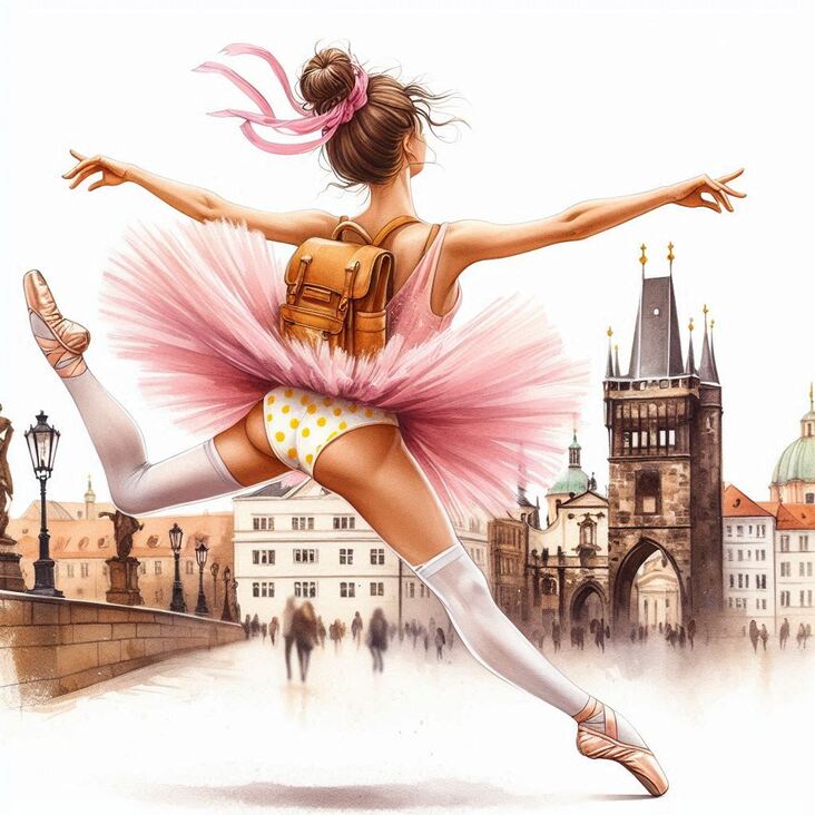 #PinkTutuPrague Ballet in Prague 2018-04-18