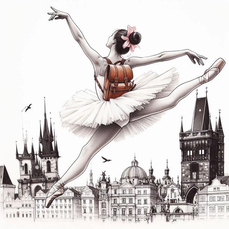 #PinkTutuPrague Ballet in Prague 2018-09-12