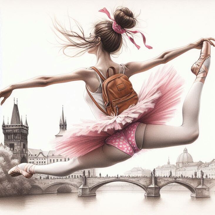 #PinkTutuPrague Ballet in Prague 2019-09-11