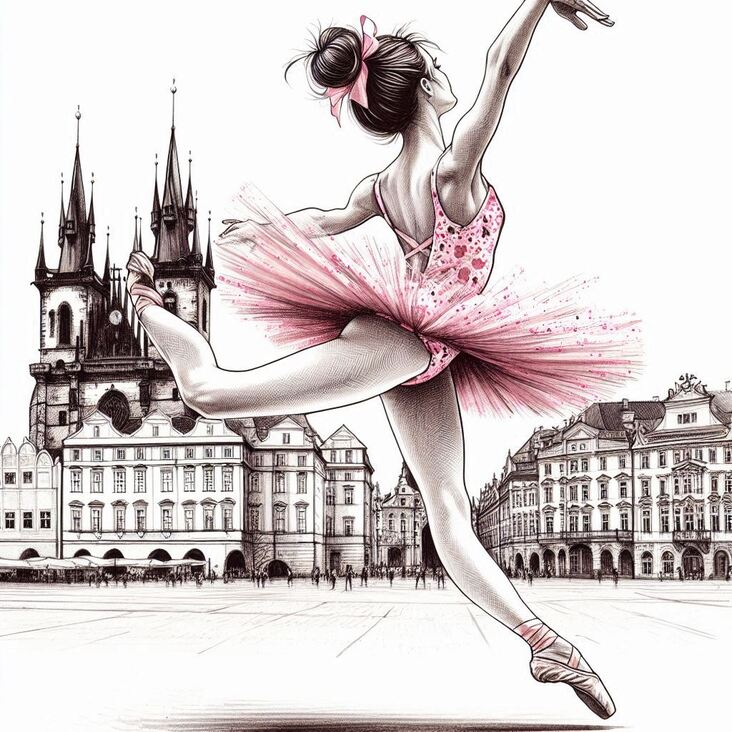 #PinkTutuPrague Ballet in Prague 2020-01-15