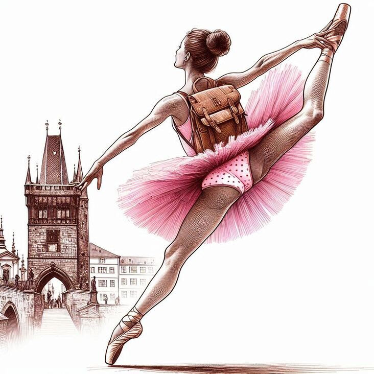 #PinkTutuPrague Ballet in Prague 2020-04-15