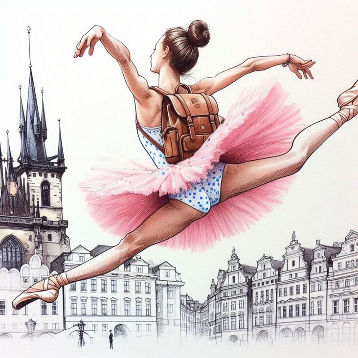 #PinkTutuPrague Ballet in Prague 2020-02-12