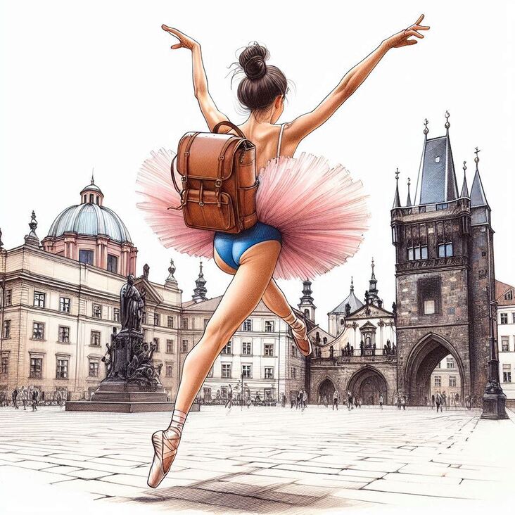 #PinkTutuPrague Ballet in Prague 2020-02-19