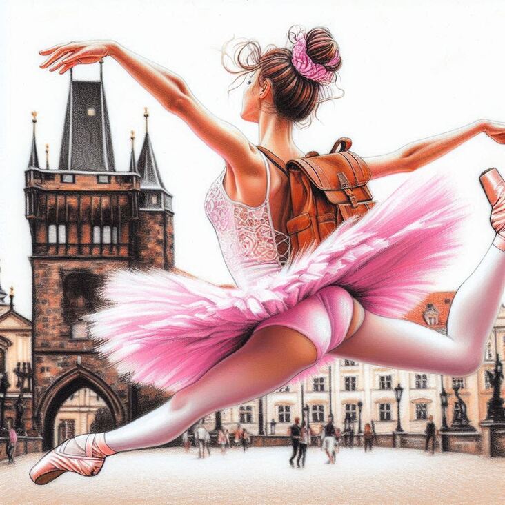 #PinkTutuPrague Ballet in Prague 2020-03-18