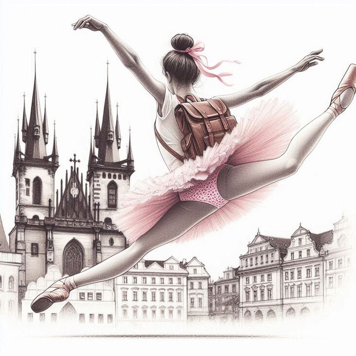 #PinkTutuPrague Ballet in Prague 2020-06-17