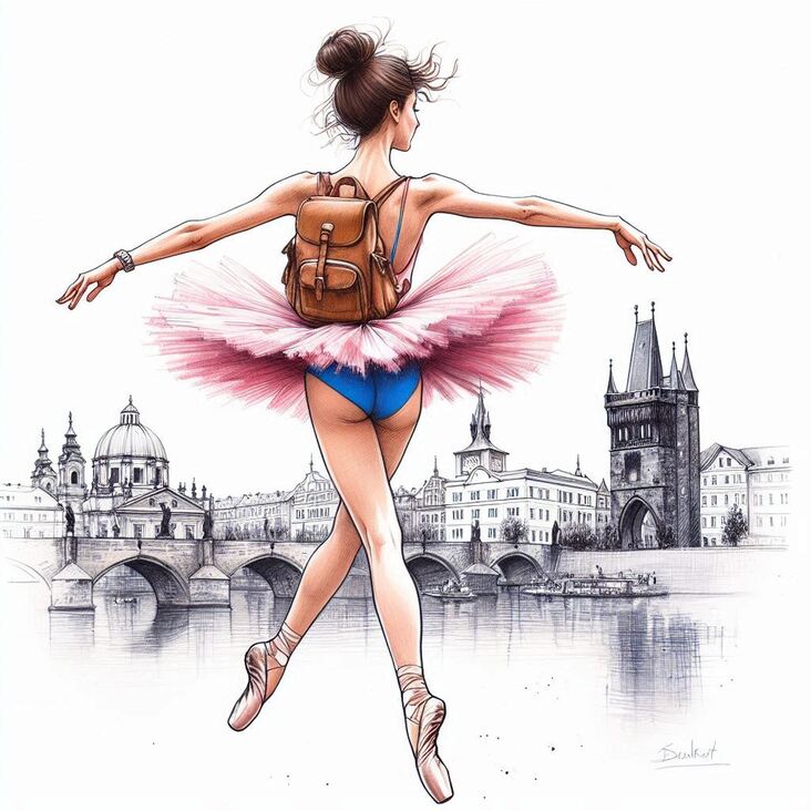 #PinkTutuPrague Ballet in Prague 2020-04-29